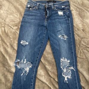 Joes ripped skinny jeans